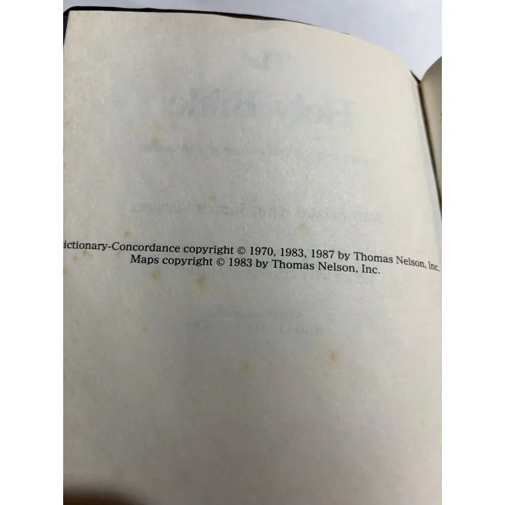 Vintage Holy Bible King James Version